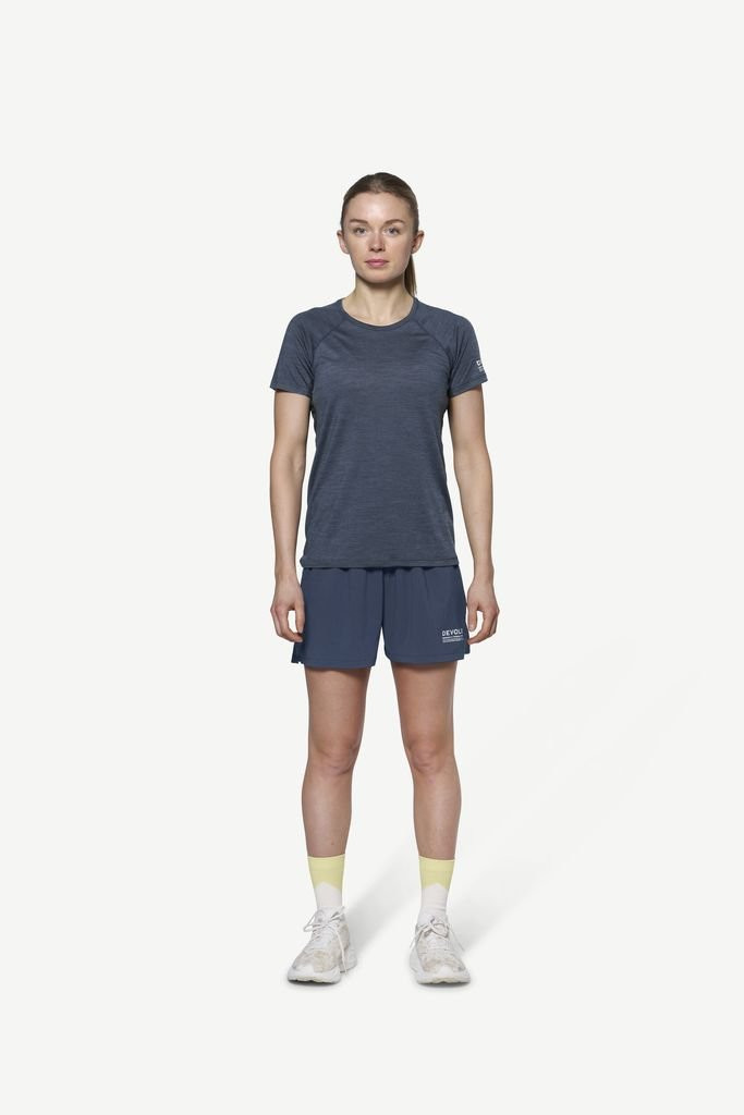 Lightweight T-shirt Devold Endurance Merino 130 T-Shirt Woman - Night