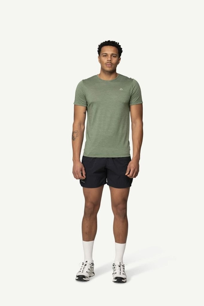 Lightweight, breathable merino wool T-shirt Devold Active Tee Man - Forest