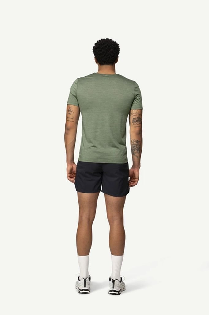 Lightweight, breathable merino wool T-shirt Devold Active Tee Man - Forest