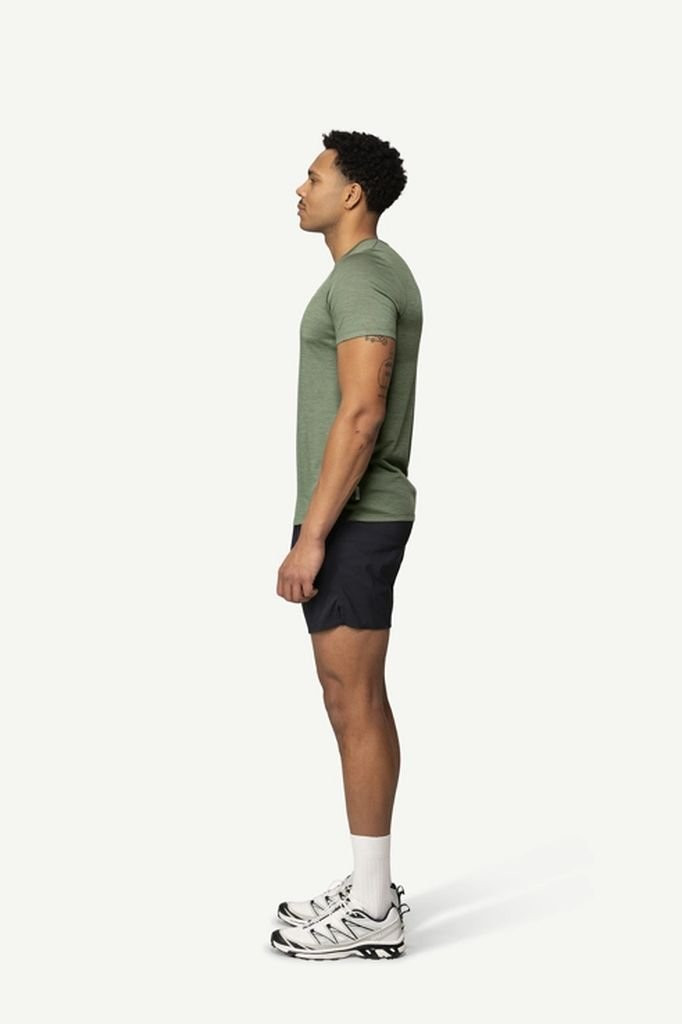 Lightweight, breathable merino wool T-shirt Devold Active Tee Man - Forest