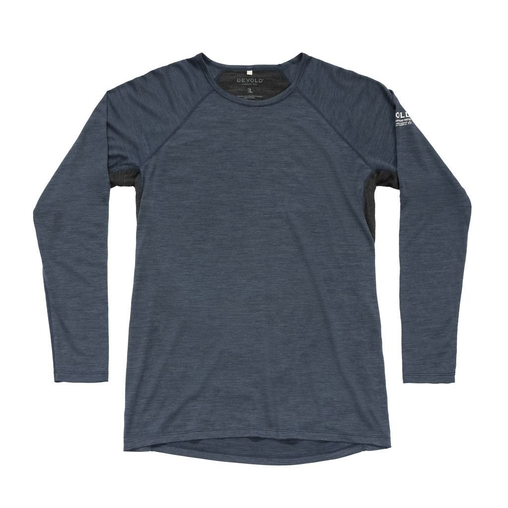 Very lightweight long-sleeved T-shirt  Devold Endurance Merino 130 Shirt Man - Night