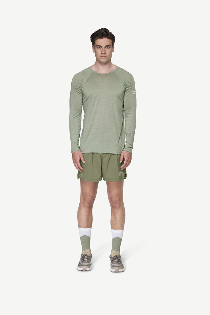 Very lightweight long-sleeved T-shirt  Devold Endurance Merino 130 Shirt Man - Vert Olive/Fog