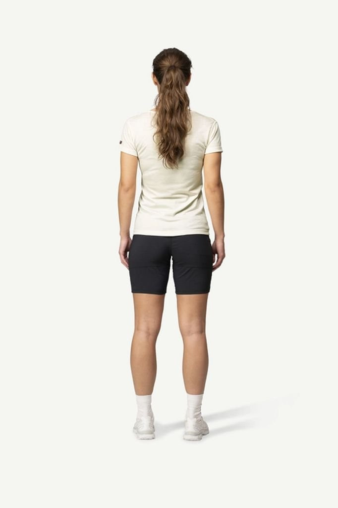 Short-sleeved T-shirt made from 100% merino wool Devold Breeze Merino 150 T-Shirt Woman - Blanc/White