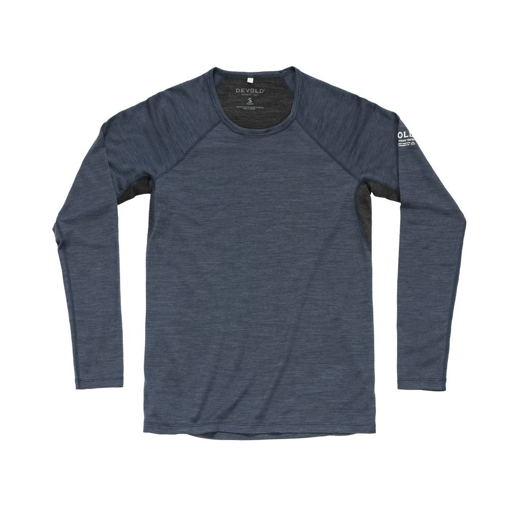 Very lightweight long-sleeved T-shirt Devold Endurance Merino 130 Shirt Woman - Night