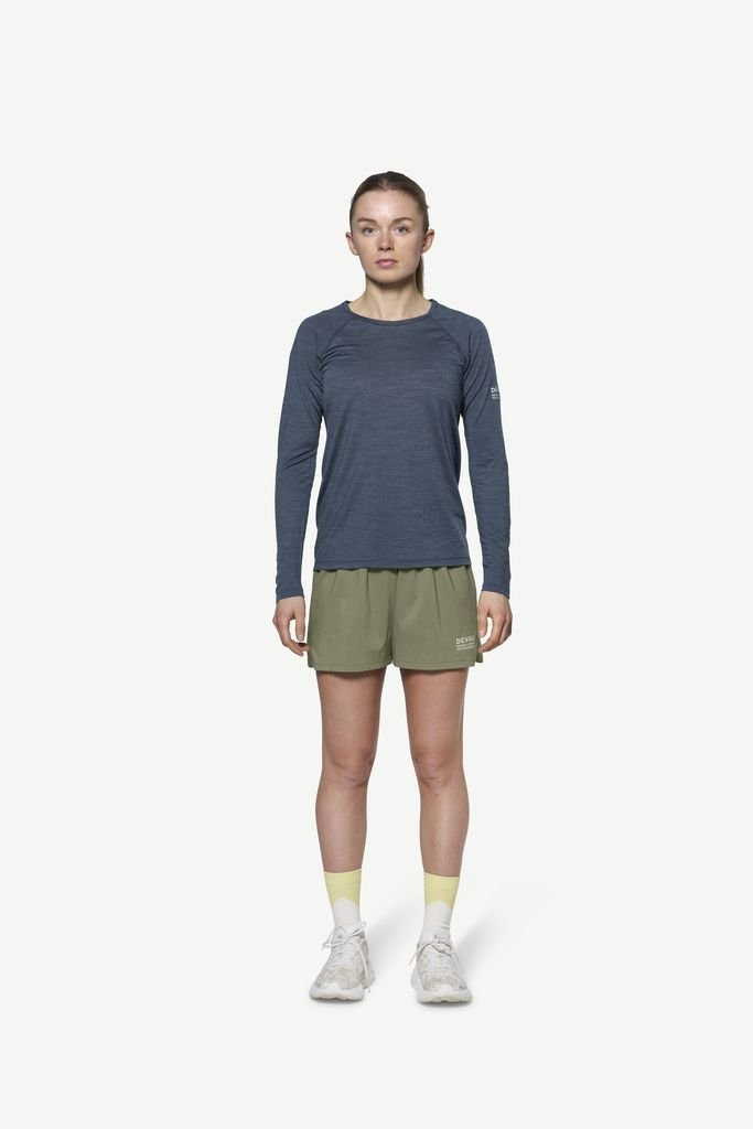 Very lightweight long-sleeved T-shirt Devold Endurance Merino 130 Shirt Woman - Night