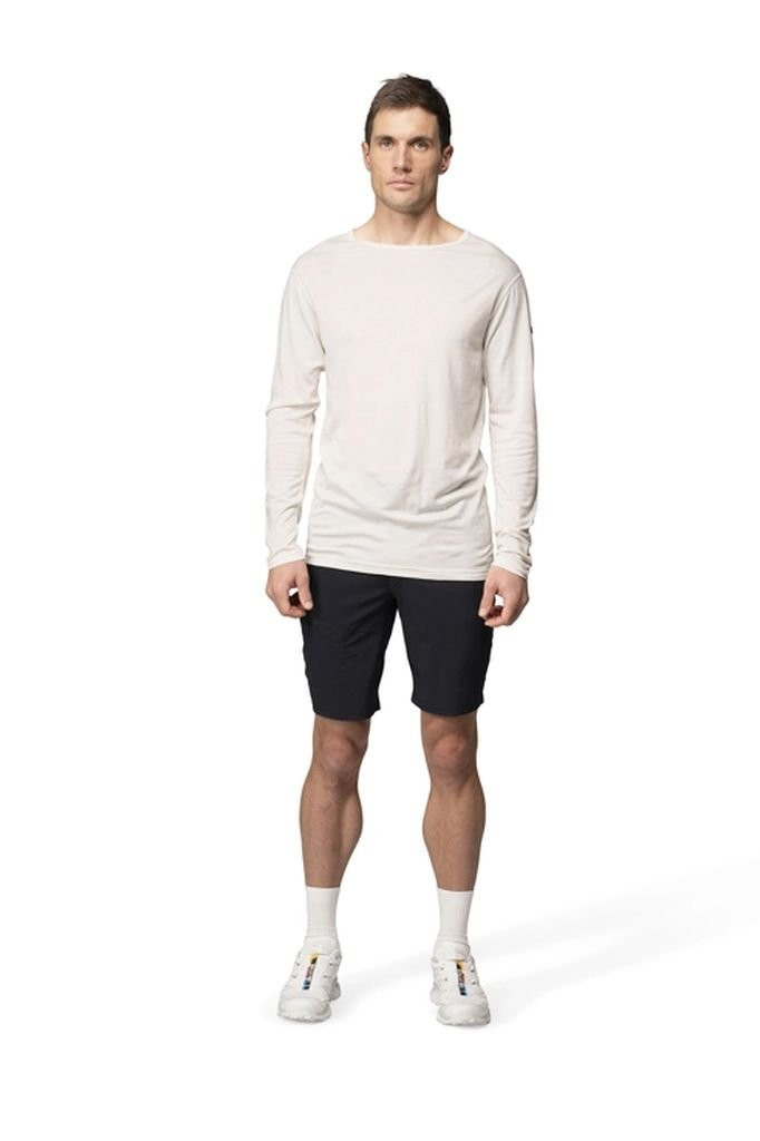Fine 100% merino wool long-sleeved T-shirt Devold Breeze Merino 150 Shirt Man - White/Blanc