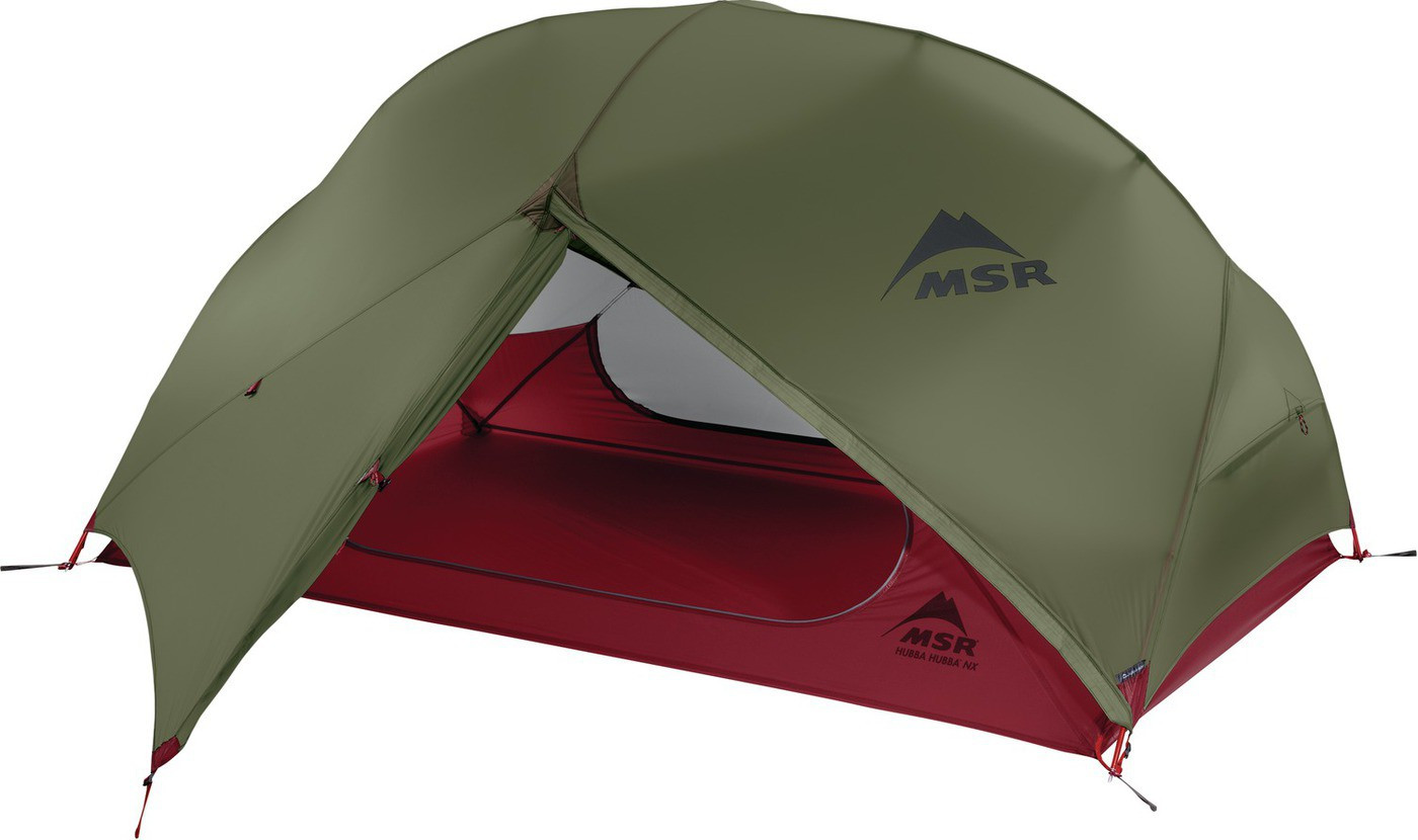 Msr Hubba Hubba Nx Green Lightweight Tent 3 Seasons