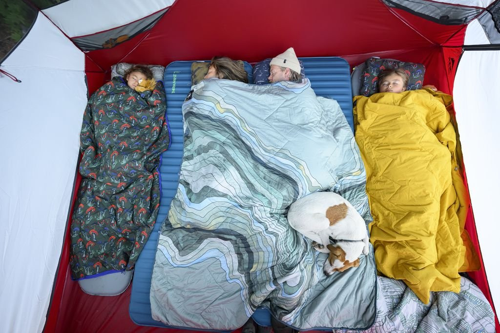 Soft and comfortable 1-person Thermarest Stellar Blanket