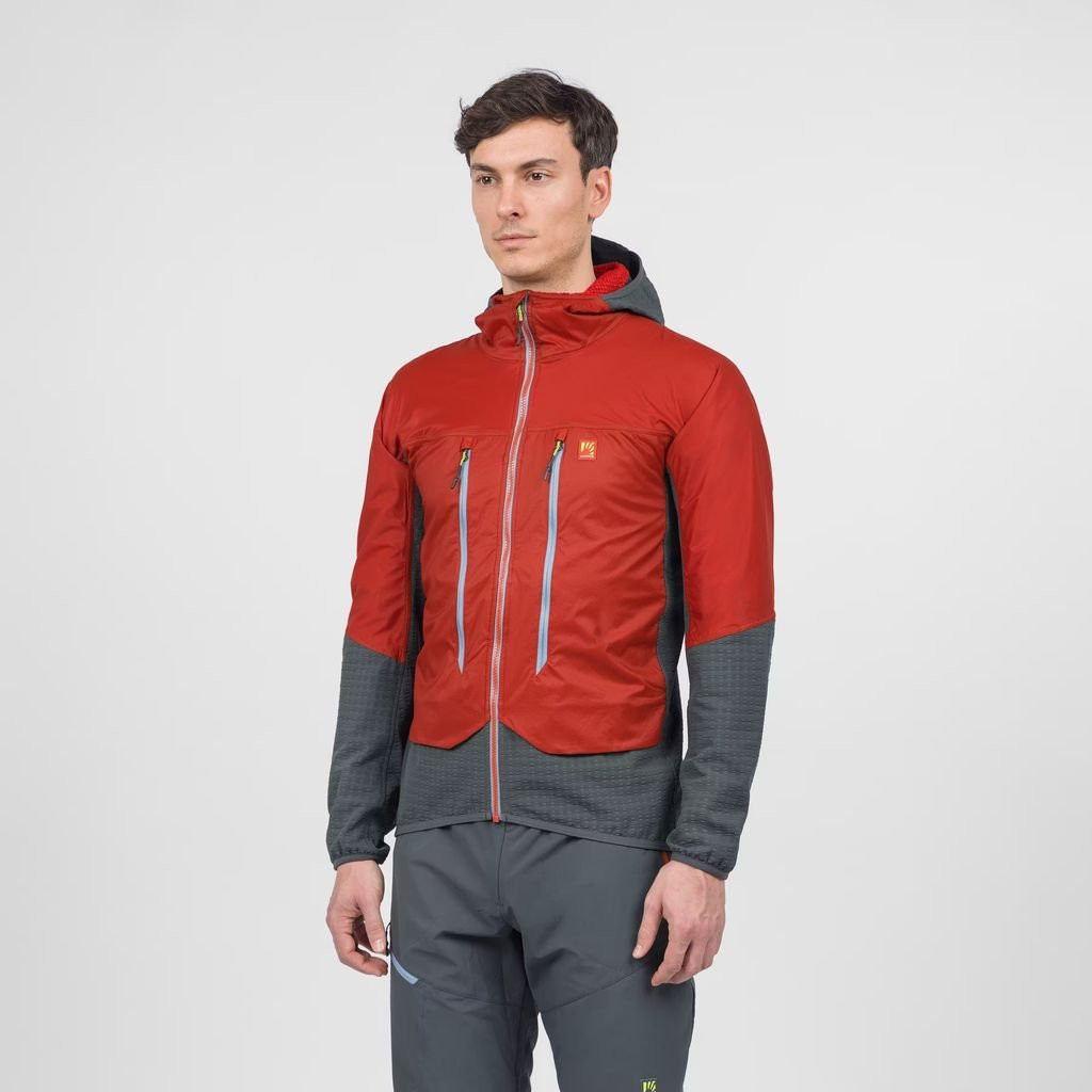 Karpos Alagna Plus 2.0 Jacket - Rouge/Red (Fire/Woodl.Grey)