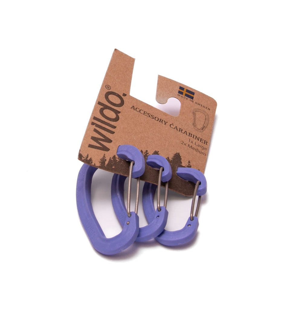 Wildo Accessory Carabiner 3 Set Blueberry