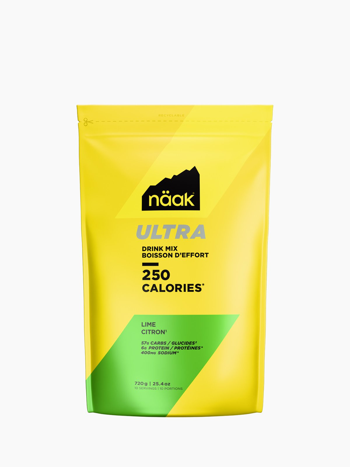Näak Mélange Energétique pour Boisson Citron Vert