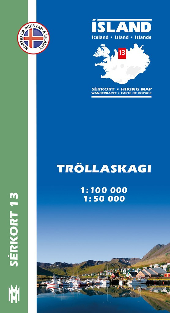 Landmannalaugar, Þórsmörk, Fjallabak 1:100 000 – Sérkort 4
