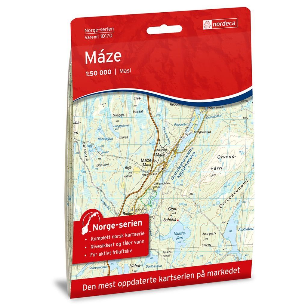 Carte Maze 1:50 000