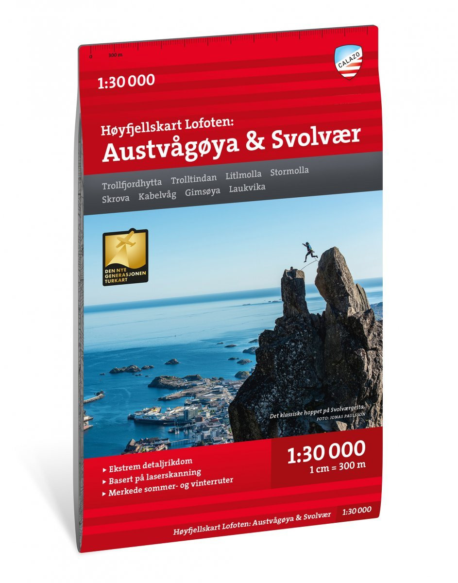 Calazo Kebnekaisefjällen 1:100 000