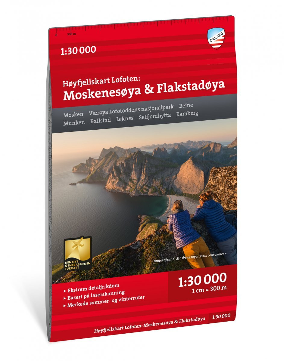 Calazo Kebnekaisefjällen 1:100 000