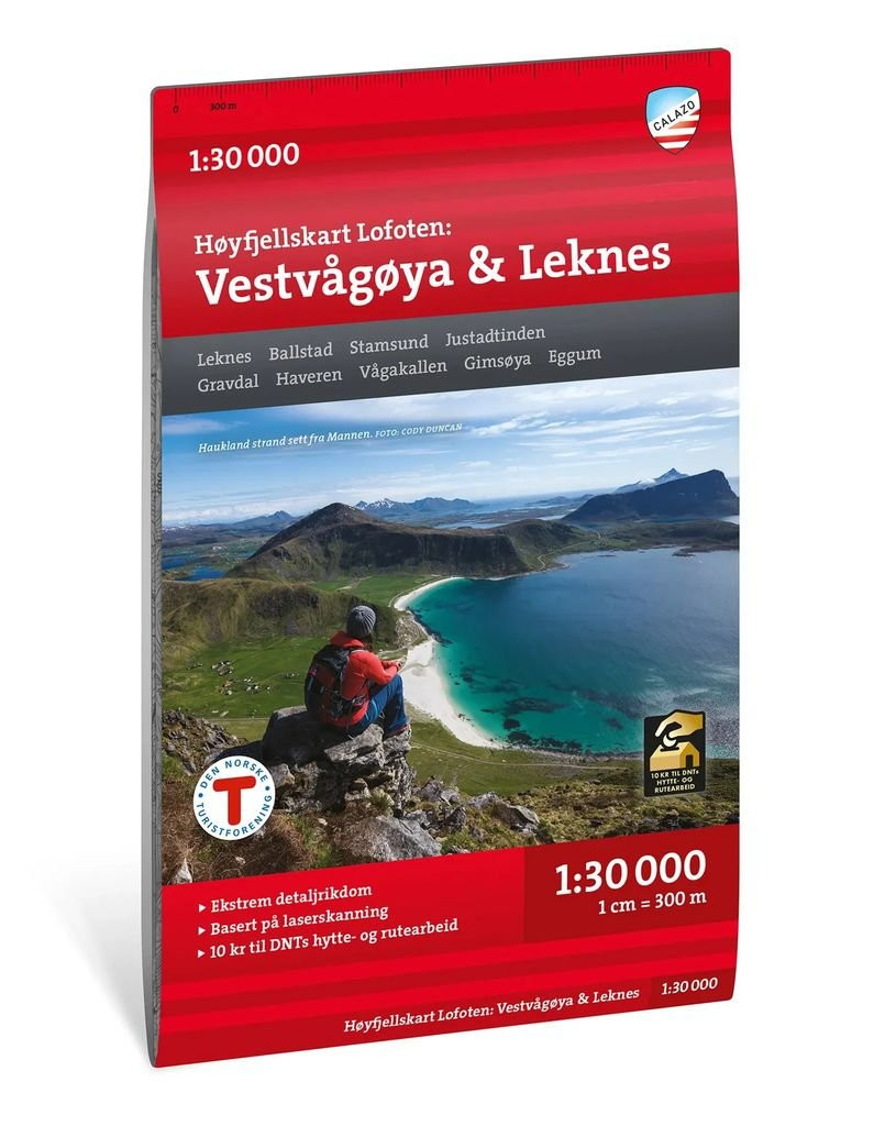 Calazo Kebnekaisefjällen 1:100 000
