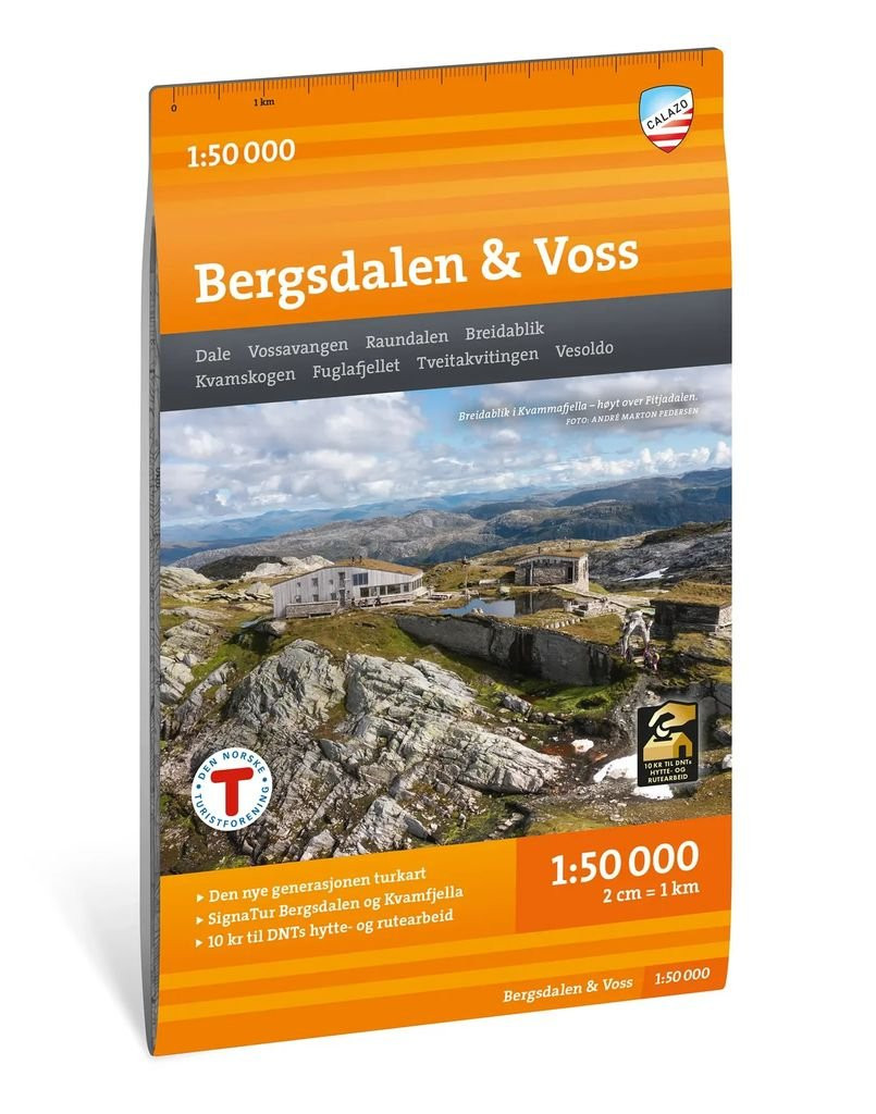 Calazo Kebnekaisefjällen 1:100 000