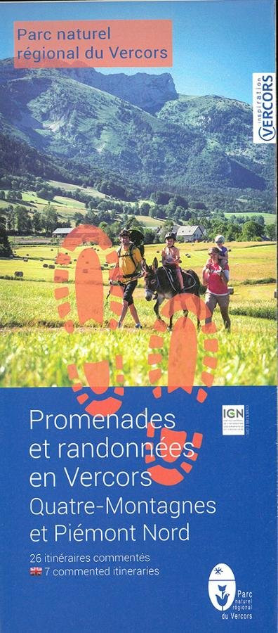 Carto-guide Promenades et Randonnées en Vercors Trièves