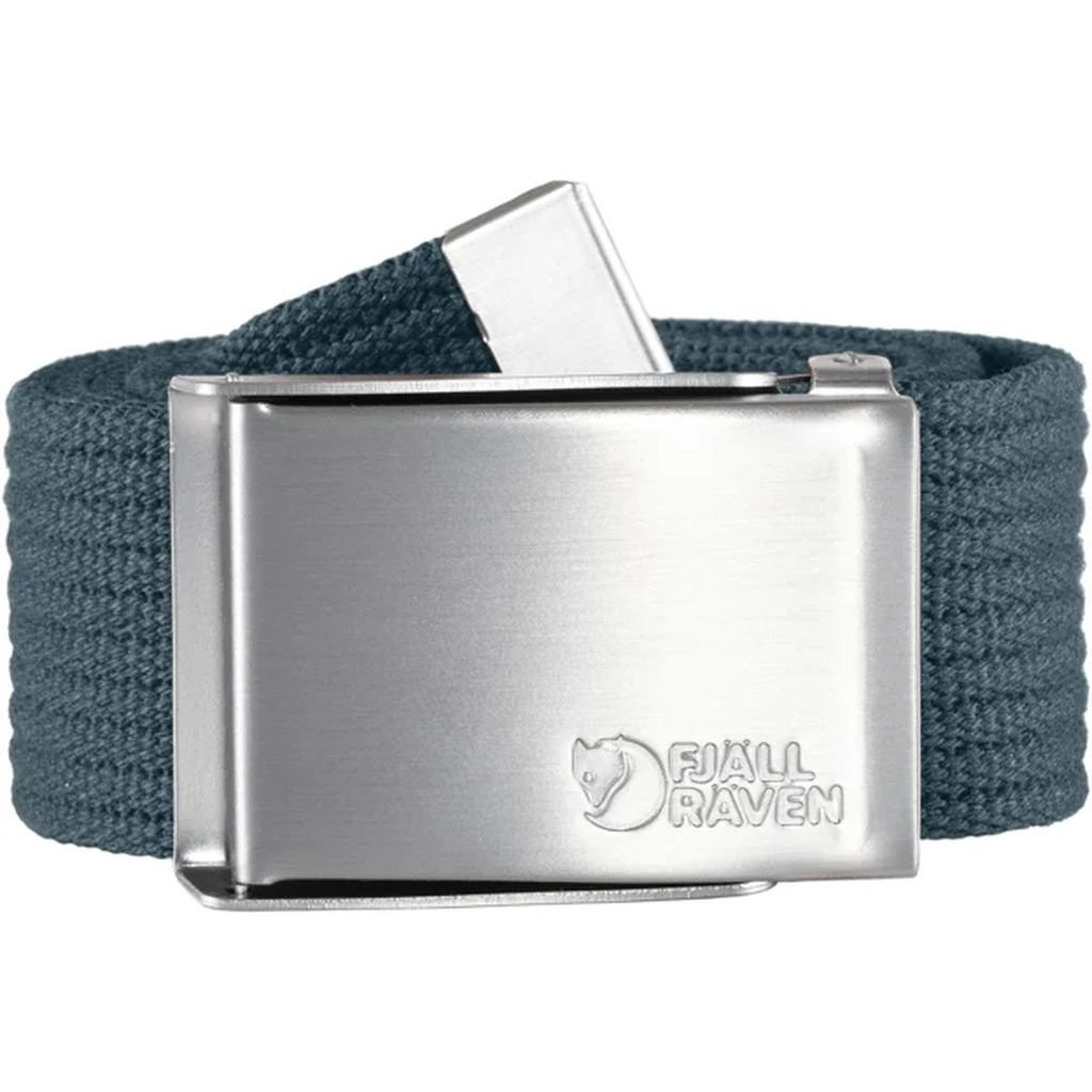 Ceinture avec boucle en métal Fjällräven Canvas Belt - Vert armée/Green