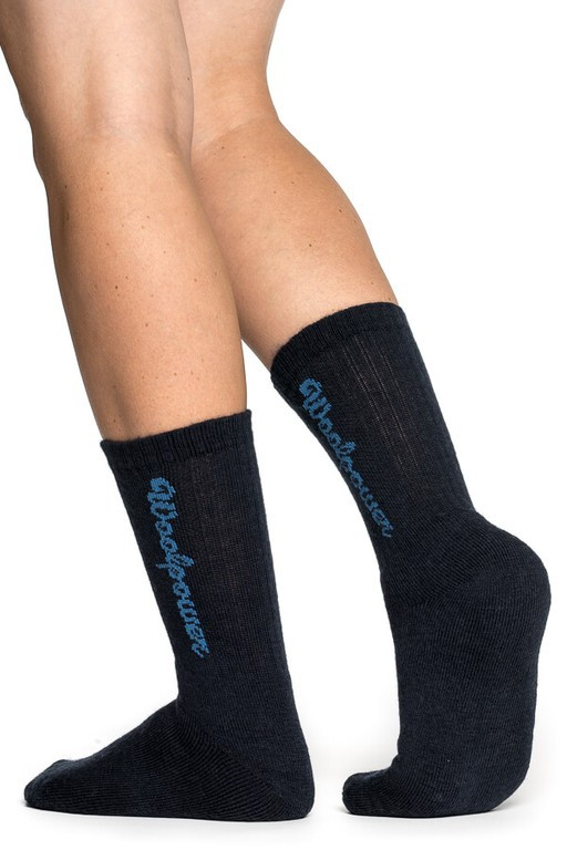 Chaussettes mérinos Woolpower Socks Logo 400