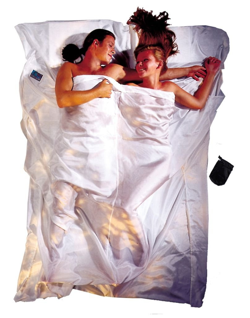 Silk Travel Sheet Double size - Cocoon Soie Double -  