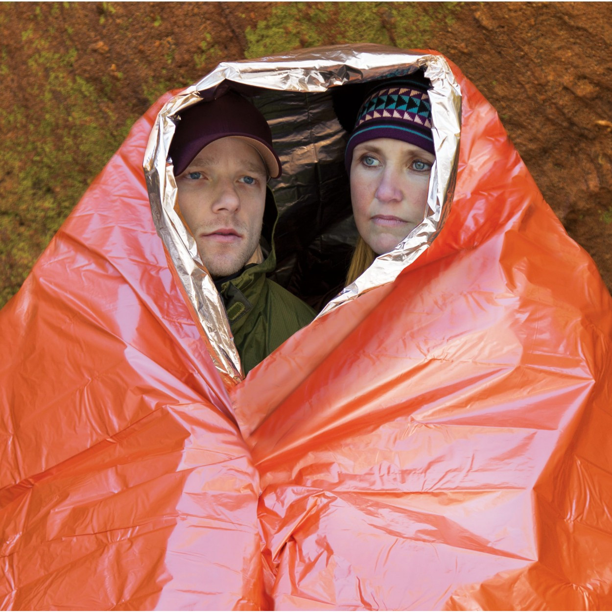Emergency Survival Blanket 5 pièces Conserve la chaleur corporelle Mylar Waterproof C R5D4 