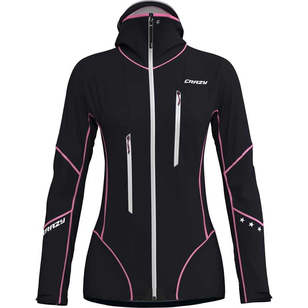 Crazy Jacket Boosted Proof 3L Woman - Noir/Rose - Blueberry