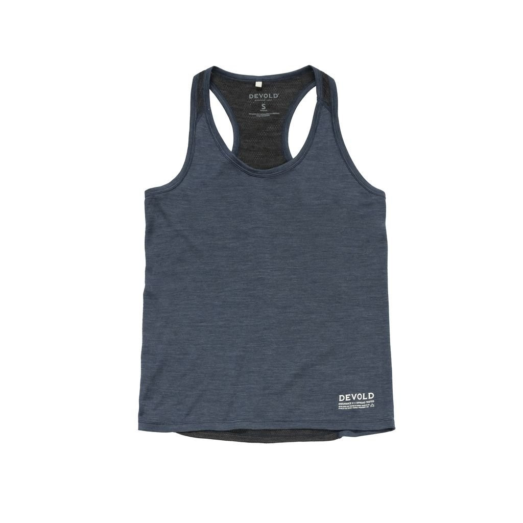 Débardeur ultra léger en laine mérinos Devold Endurance Merino 130 Singlet Woman - Sunrise 