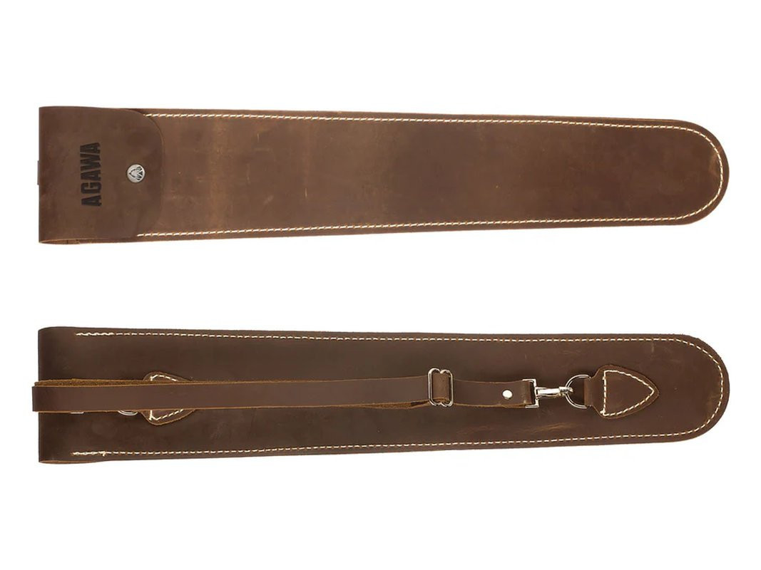 Etui en cuir Agawa Canyon 21" Crazy Horse Leather Sheath 