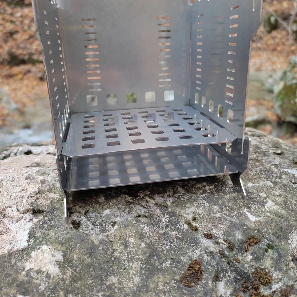 Fabogliss Plaque de fond pour réchaud à bois