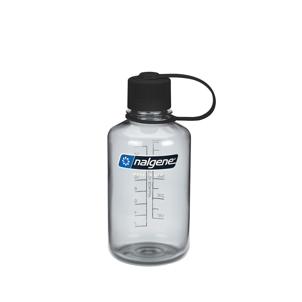 Nalgene Narrow Mouth Sustain Water Bottle 0.5L - Gray
