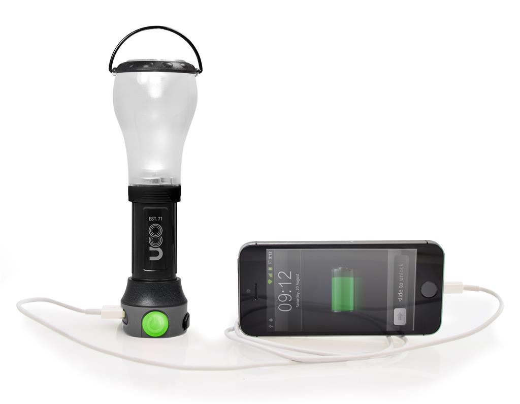 UCO Tetra USB Charger + Lantern + Flashlight