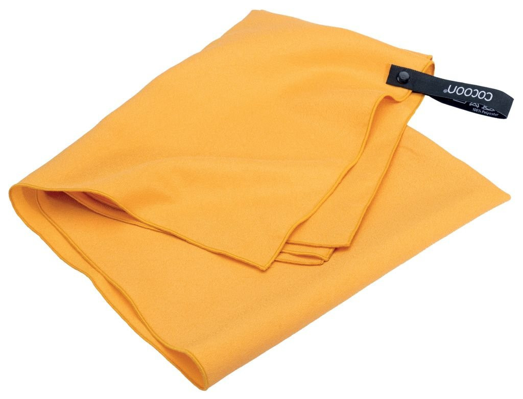 Serviette de voyage compacte et légère Cocoon Microfiber Towel Hyperlight - Jaune