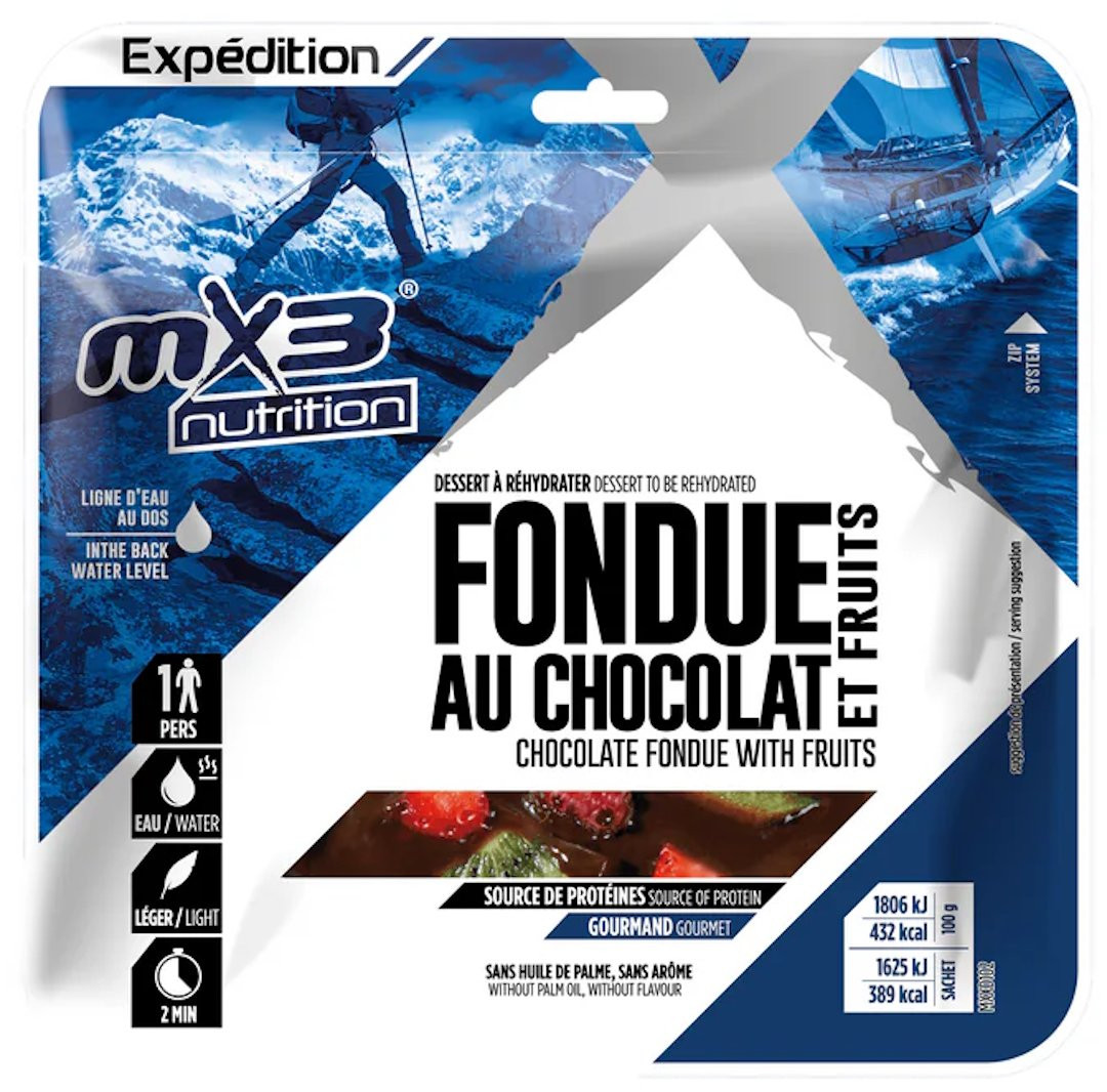 Fondue au chocolat et fruits - MX3