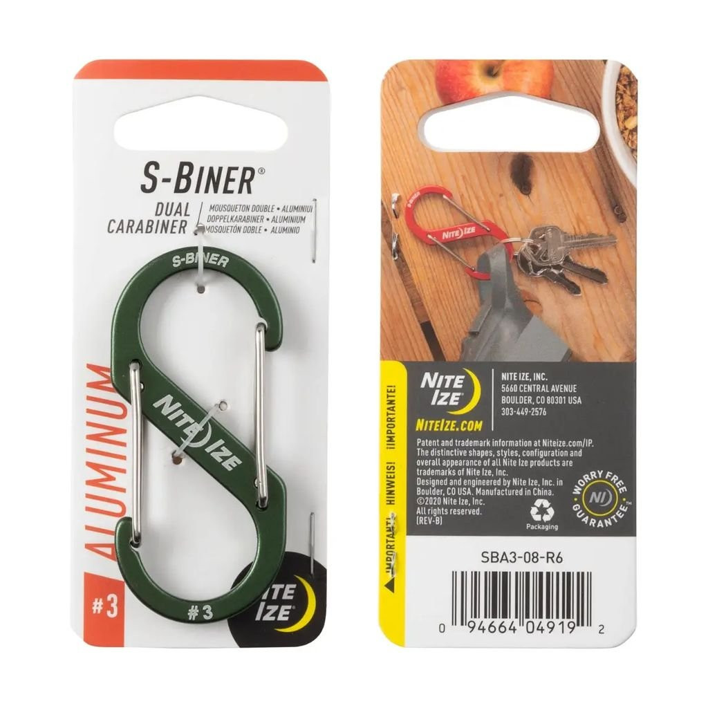 Nite Ize S-Biner Aluminium Dual Carabiner