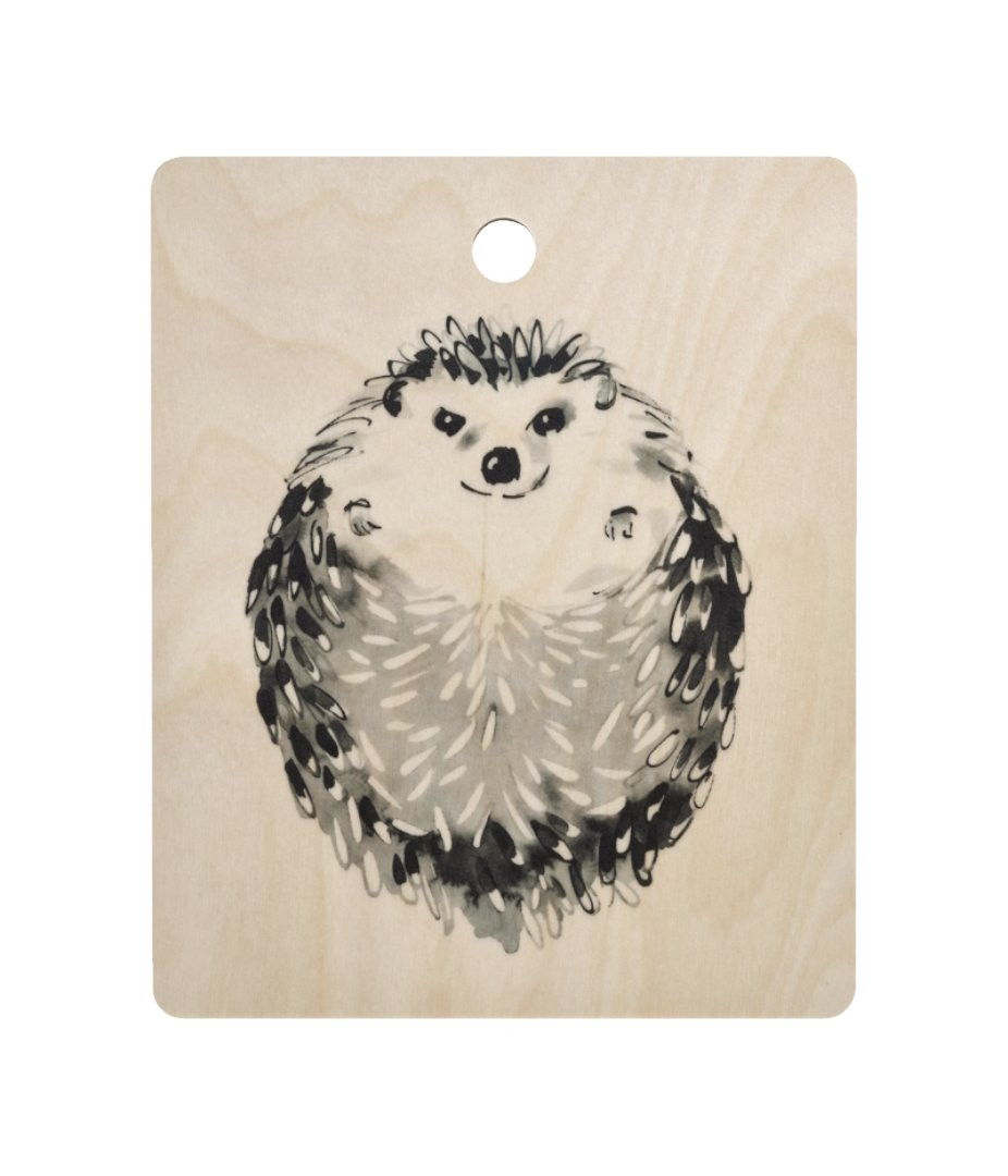 Sous-verre en bois Muurla Teemu Järvi coaster 10cm Ours Bear