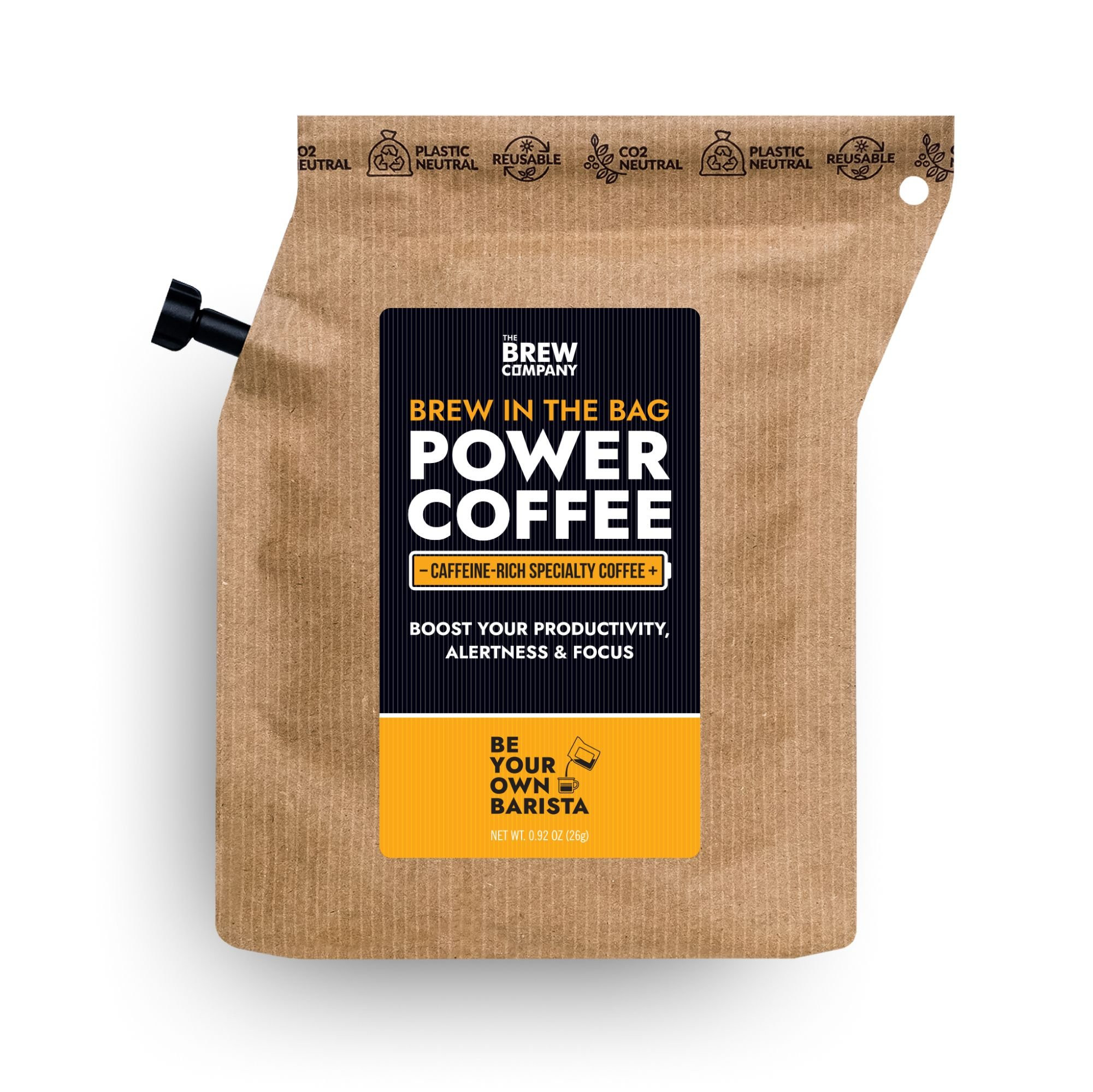 Café nomade en sachet Travel Coffee - The Brew Company