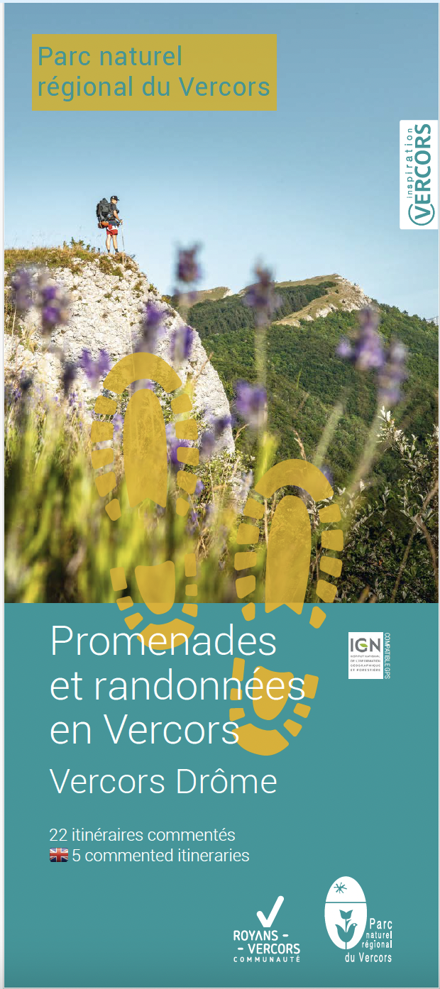 Carto-guide Promenades et Randonnées en Vercors Trièves