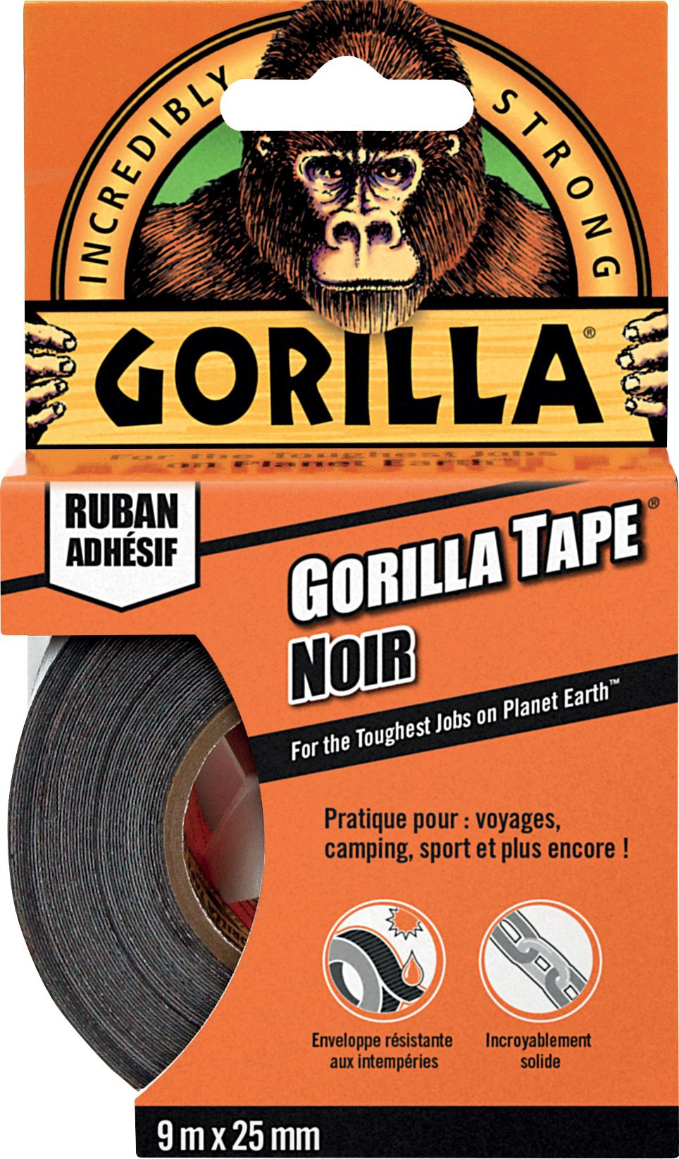 Gorilla Tape Handy Roll 9m x 25 mm