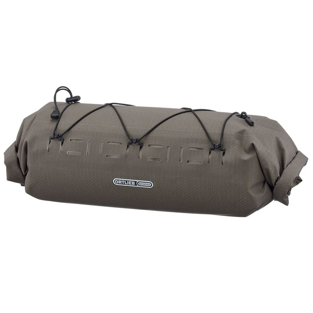 Sacoche bikepacking imperméable et multifonctionnelle Ortlieb Dry-Pack - 16 L Sable/Dark Sand 