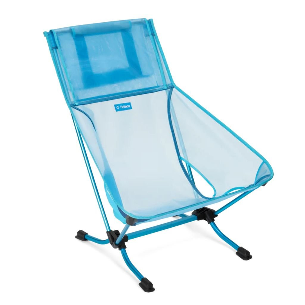Siège de plage en tissu Mesh résistant Helinox Beach Chair Mesh (re) - Bleu/Blue Mesh