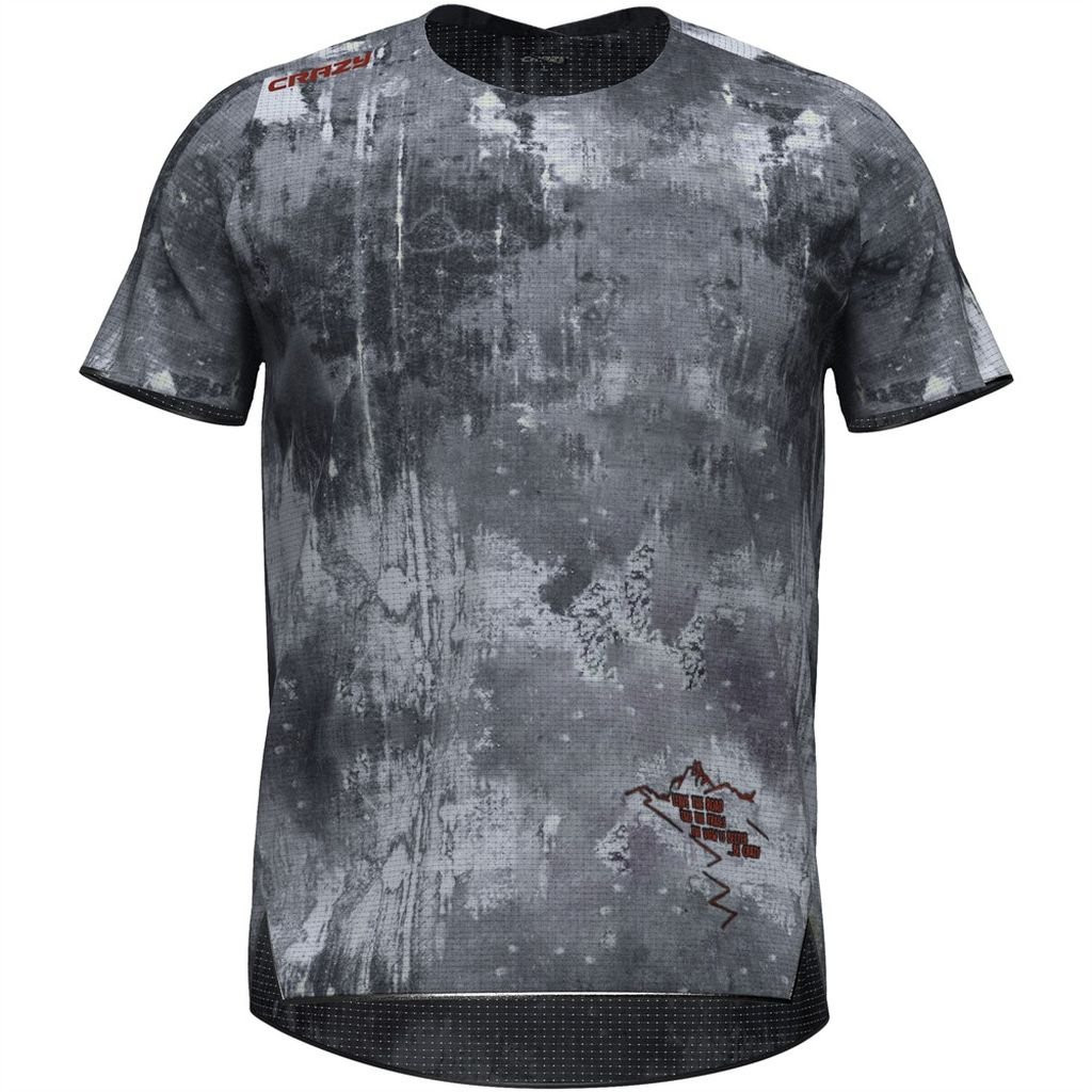 Tee-shirt de trail ultra léger et respirant Crazy T-Shirt Storm Man - Shadow