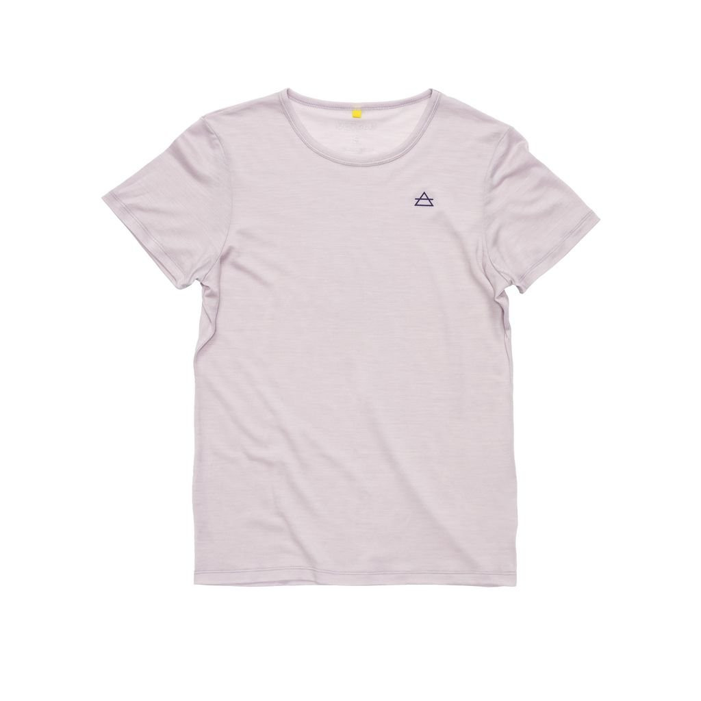 Tee-shirt léger 70% laine mérinos Devold Active Tee Woman - Orchid