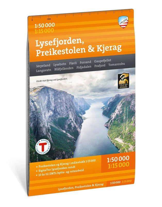 Calazo Kebnekaisefjällen 1:100 000