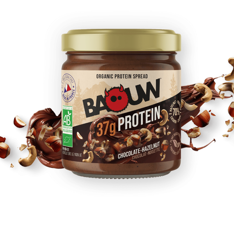 Baouw Pâte à Tartiner Bio Protéinée Cacao-Noisette