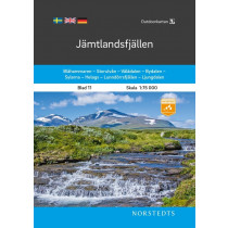 Abisko-Kebnekaise-Nikkaluokta 1:75 000