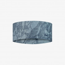 Bandeau léger et réfléchissant Buff Dryflx Headband-Turquoise/Pool