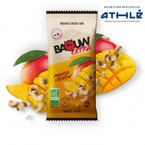 Barre énergétique sans gluten  Baouw Barre Bio Extra Mangue - Cajou