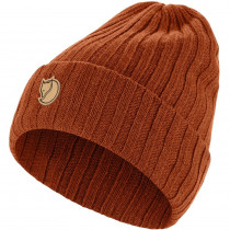 Bonnet à mailles côtelées 100 % laine Fjällräven Byron Hat - Gris Foncé/Graphite