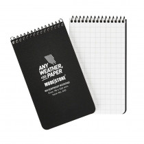 Carnet imperméable Modestone Waterproof Notepad 76x130mm Olive